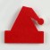 A set of felt parts for the “caps” decor set 5 pcs., Size 1 pc. - 4 × 3.8 cm, bilateral tape