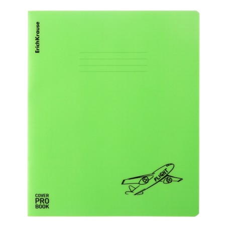 Notebook of 48 sheets in the Erichkrause CoverProbook Motion cage, with layer. cover, green,-3