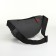 Lightning waist bag, 3 outer pockets, gray color