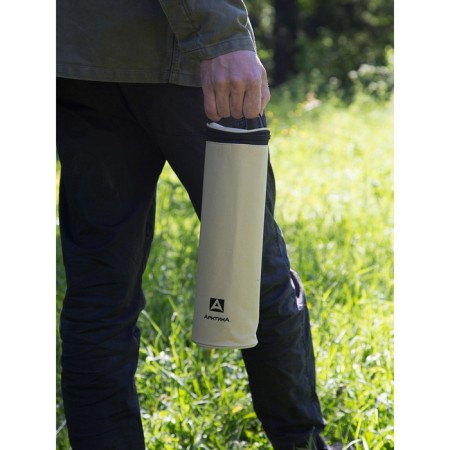 Thermos "Arctic", 101, 750 ml, d-5.1 cm, with a case, 24 hours, h-28.8 cm, d-8.1 cm, chrome-6