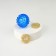 Hands and legs massage, d = 3.5 cm, 2 rings, blue color