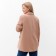 Female jacket, beige color, size 56