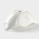 Porcelain salad bowl on the bamboo stand Bellatenero, 800 ml, white color