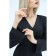 Silk dress of a free silhouette, size 44