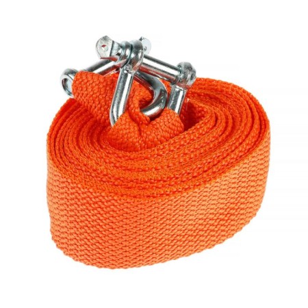 Rostros towing cable 5 tons, 4.5 m, 2 brackets M10, bag