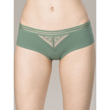 Female cowards, size 46, green color