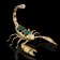 Suvenir "Scorpio", 9 × 7 × 6 cm, with crystals