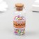 Glitter in the jar "Hearts Mix" rr 3 mm 7 g 5x2x2 cm