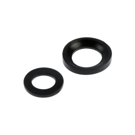 Stationary Lake Zein, 1 mode, round, d = 20 cm, plastic, chrome-3
