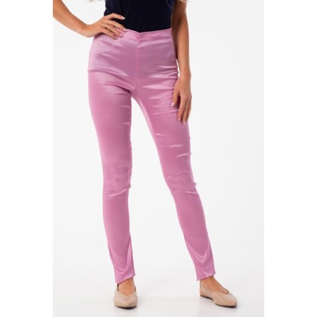 Female trousers, size 42, pink color-2