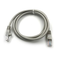 Buro UTP-5E-5M-G UTP 4 pairs CAT5E CCA Molded 1.5m Gray RJ-45 (M) -RJ-45 (M)