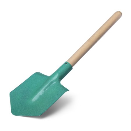 Automobile shovel, length 57 cm, wooden stalk, color mix-1