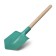 Automobile shovel, length 57 cm, wooden stalk, color mix