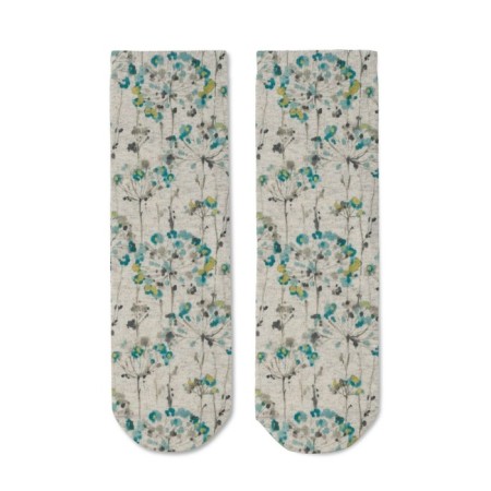 Women's socks CONTE Elegant Fantasy, size 23-25, beige color-1