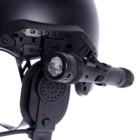 Game set 5 in 1 "helmet of specialized agent", glasses, lantern, loudspeaker, binoculars-4