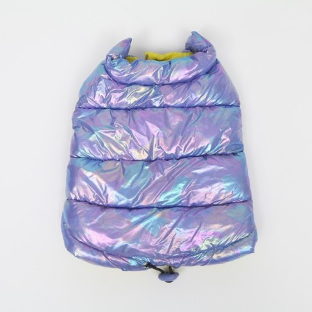 Dog jacket two -sided with weighting, size 16 (DS 36, OG 46, Osh 35), purple/yellow-8