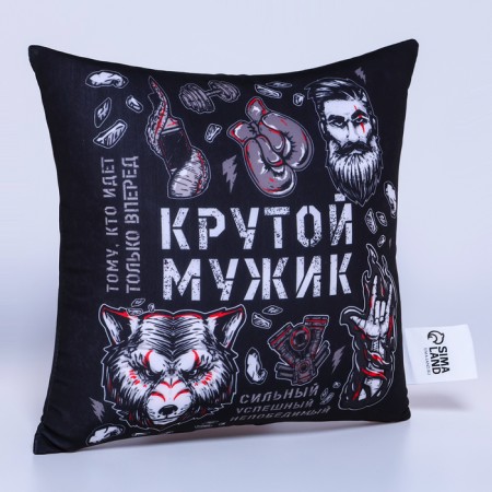 Antistress pillow "Cool man", 21x20 cm-2