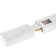 Power connector for the busbar, straight, artline, plastic/copper, white, 59755 5, ritter