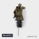 Geyser for the wine Magistro "Dragon", 11 cm, gold color