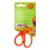 Scissors Children's Multi-Pulti "Cheburashka", 13.8cm, Tri-mi card, euro suspension