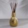 Ceramic pineapple diffuser, 150 ml, gold, coconut