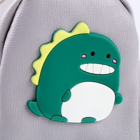 Dinosaurus doll bag, beige color-2