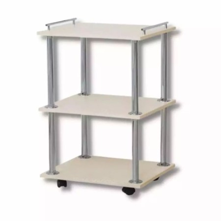 Cosmetological trolley, size 65 × 45 × 35 cm, beige color