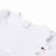 Body baby with minku ruffles, milk color, height 62-68 cm