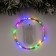 Garland "thread" 2 m dew, ip20, silver thread, 20 LED, glow of multi, CR2032x2