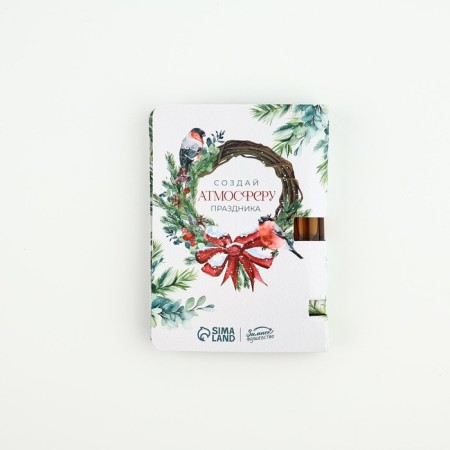 Aromamaed on the postcard "Believe in miracles", aroma spruce branches, 5 ml-3