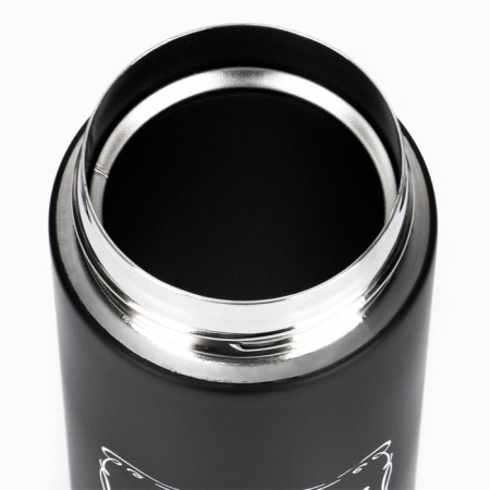 Thermal circle, 420 ml, Simple "Man drink", retains heat of 8 hours, thermometer-2
