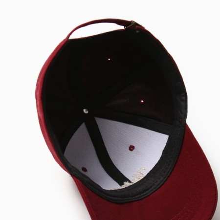 Minaku cap "Vintage", red color, size 56-58-6