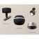 A set of rotary lamp with additional backlight Ambrella Light, Techno, XM1102003, GU5.3, Black Black Sand Color