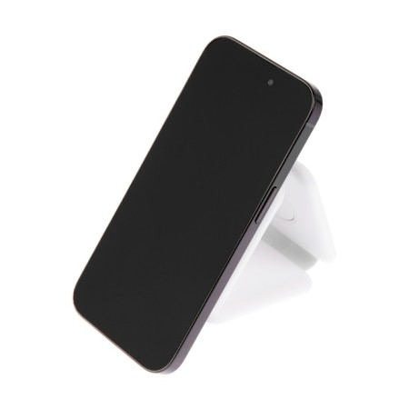 Wireless charging 3 in 1 h39, 15 W, backlight, support magsafe, folding, glass, white-5