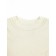 TOP for a girl with short sleeves on Generation ties, height 128 cm, milk color
