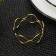 Ring for napkin "Two lines", 5.5 × 2.5 cm, gold color