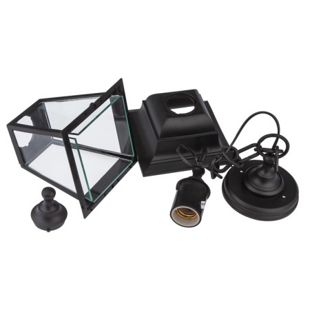 Lamp Garden era E27, IP44, 60W, 150x170x700 mm, black-3
