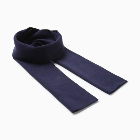 Children's scarf, blue color, size 144x20 cm