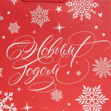 Laminated vertical "Snowfall", Ml 23 x 27 x 11.5 cm, New Year-4
