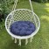 Villy swing pillow, diameter 60 cm, blue color