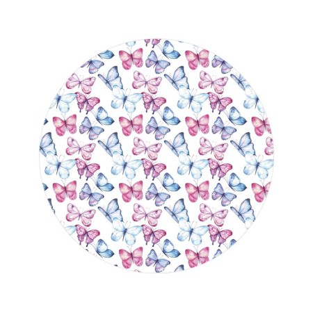 Pareo and beach rug "Lightness of flight", d = 150 cm-1