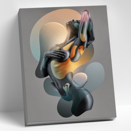 Picture on the numbers "Art of Design", 40 × 50 cm, 23 colors