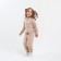 The overalls collar-hard-old is children, beige color (Beige), height 104-110 cm