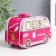 Piggy bank Metal with a lock "Beasts on the bus" MIX 11x5.5x6.7 cm