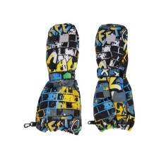 Winter mittens-crags for a boy, size 14