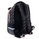 School backpack 40 x 26 x 19 cm, ergonomic back, Hatber sreet "Moore-huma", pink/black NRK_77090