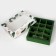 New Year. Box for 12 sweets "Christmas tree branches", 19 x 15 x 3.6 cm, confectionery packaging