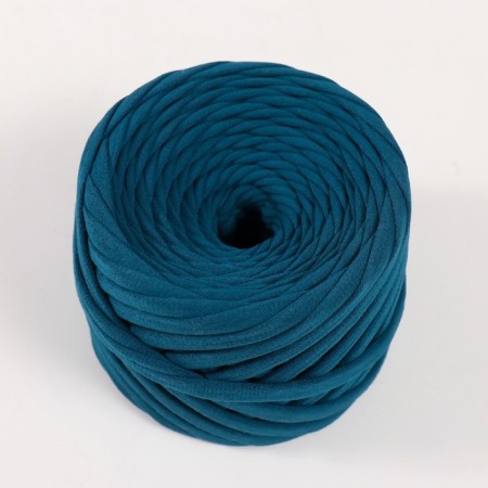 Knitted yarn set No. 10, 4x30 m/100 g, width 7-9 mm (murena, menthol, dolphin, t-blue)-2