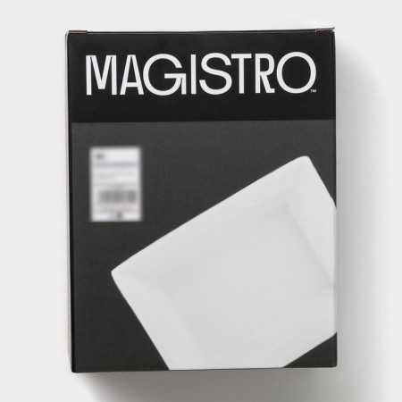 Baking Magistro White Gloss heat -resistant ceramics, 700 ml, 17.5 × 13.5 × 5.5 cm-7