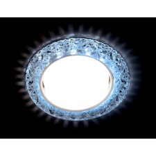 Ambrella Light Lumber built -in LED, G5.3, 3W, Chrome Color, D = 85 mm
